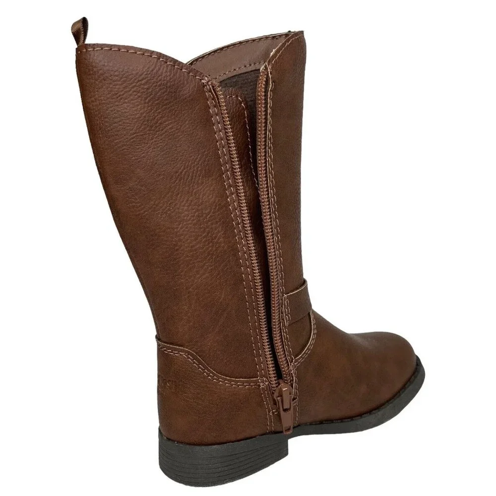 OshKosh BGosh Little Girl's Fashion Tall Boots Size 12‎ Brown